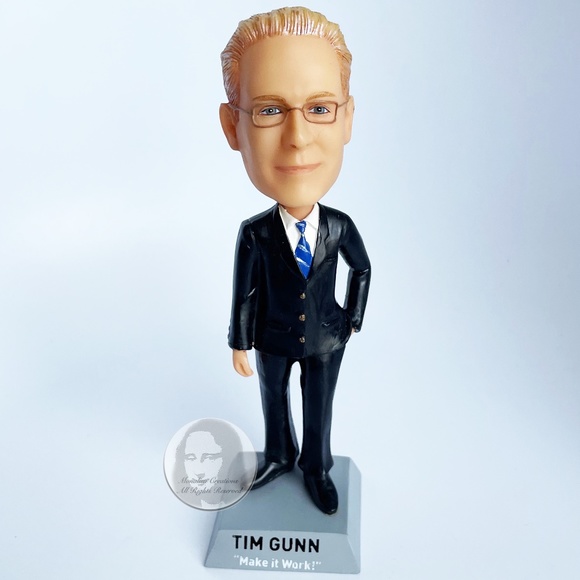 Tim Gunn Make It Work Bobblehead Figurine EMc 2 Emmet McCarthy Project Runway - Picture 4 of 12